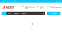 Tablet Screenshot of cypressmovers.net